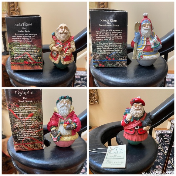Santa Niccolo Italian Santa Claus Figurine Midwest Importers Cannon Falls 5” Box - Picture 9 of 16